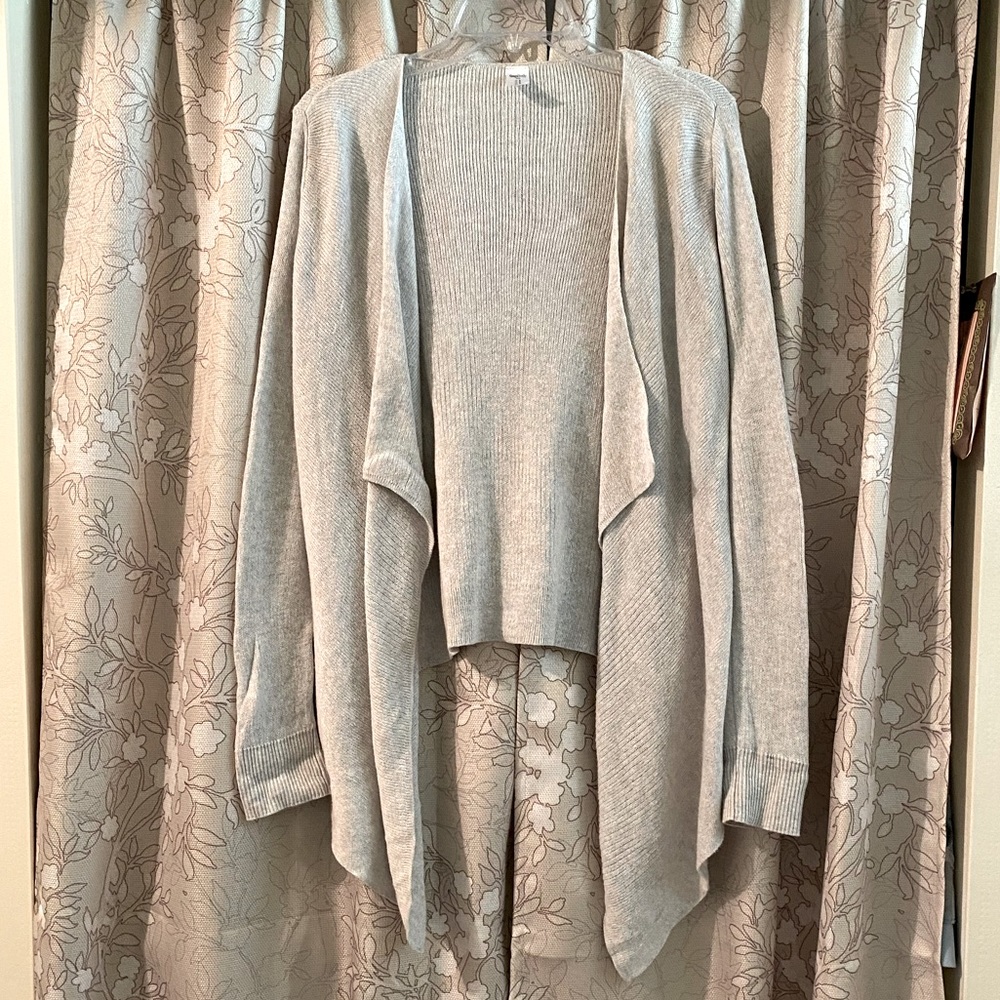 Gap Body Open Front Waterfall Cardigan